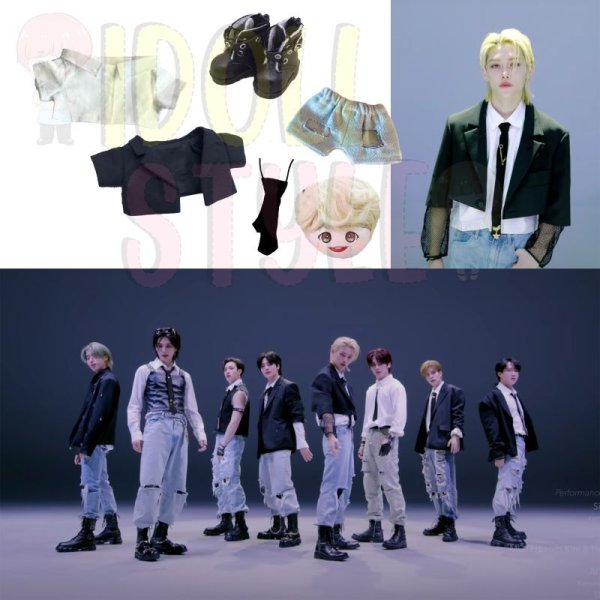 画像1: Straykids フィリックス着用風衣装 (1)