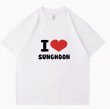 画像4:  ENHYPEN Tシャツ IF YOU SAY メンバー名ver (4)