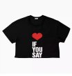 画像2:  ENHYPEN Tシャツ IF YOU SAY  ミニ丈ver (2)