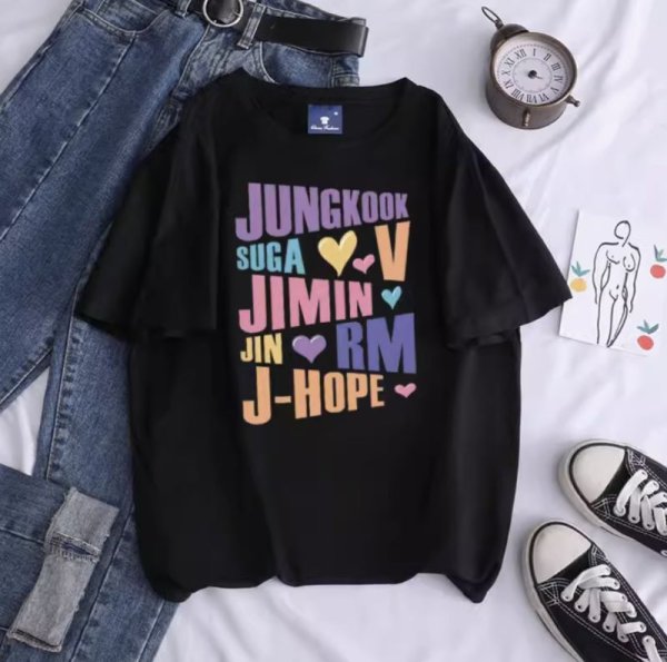 画像1: BTS  Tシャツ 028 (1)