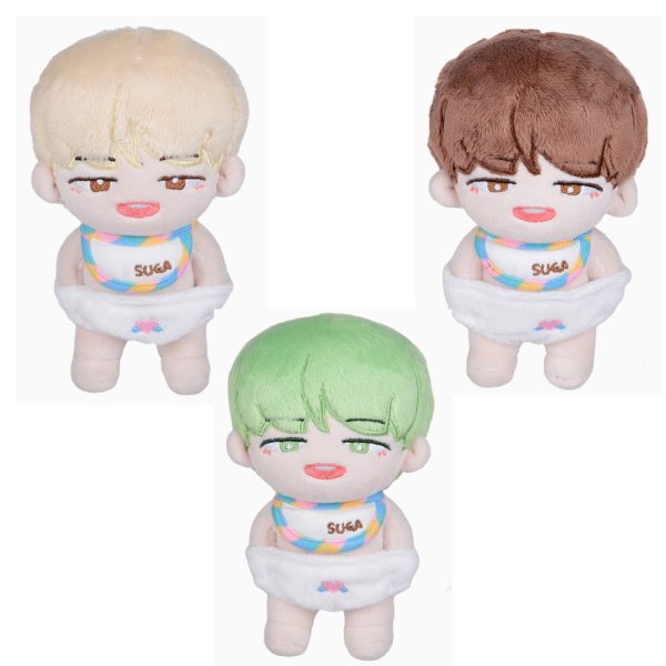 画像1: 【15cmdoll】ベイビーBTSぬいちゃんSUGA ユンギ (1)